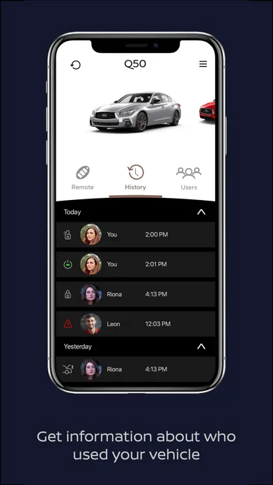 تصاویر Infiniti Virtual Key