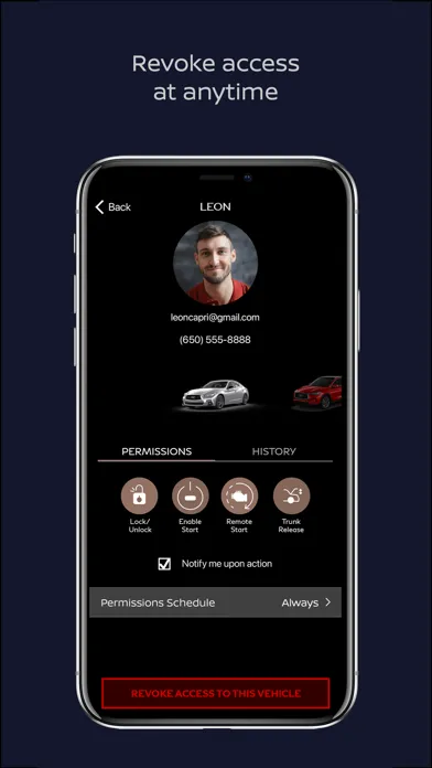 تصاویر Infiniti Virtual Key