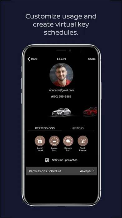 تصاویر Infiniti Virtual Key