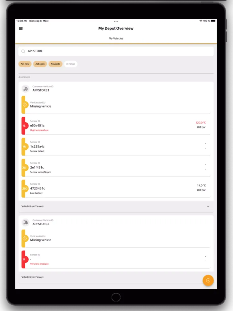 ContiConnect Screenshots