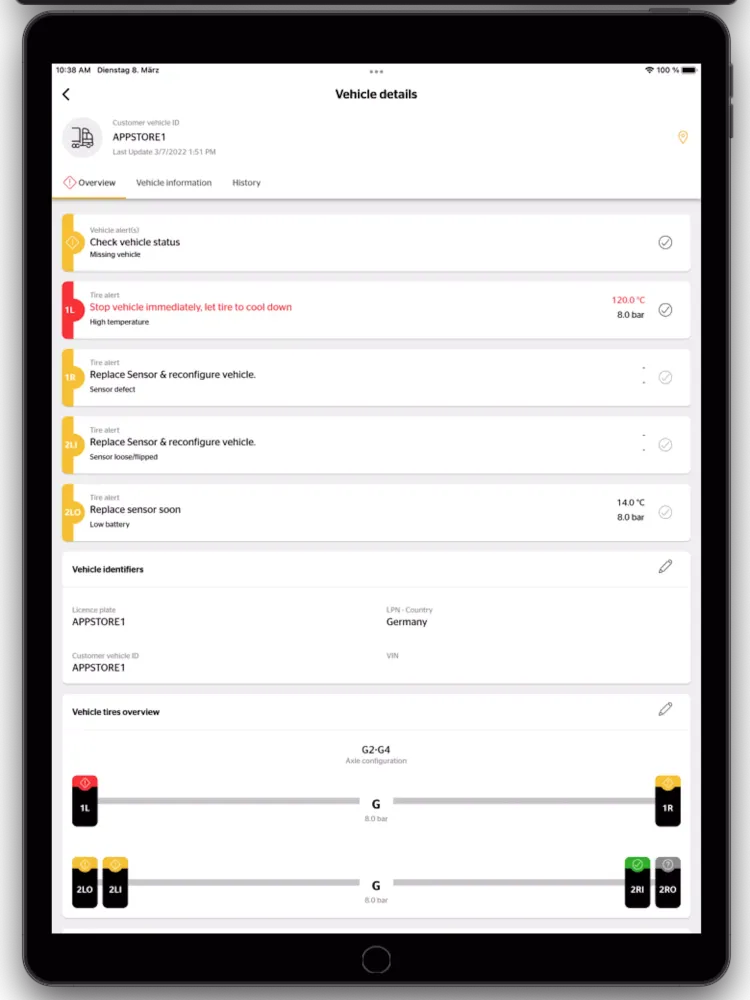 ContiConnect Screenshots