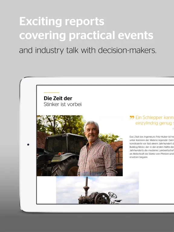 Continental Magazine iPad  Screenshots