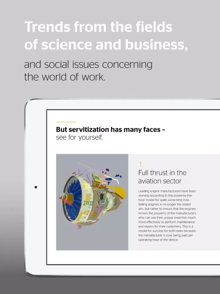 Capturas de pantalla de Continental 大陆集团杂志 iPad 