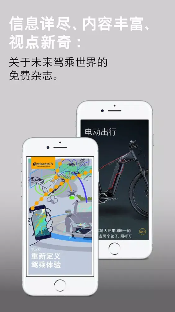 Capturas de pantalla de Continental 大陆集团杂志
