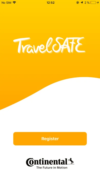 Capturas de tela do Continental TravelSAFE