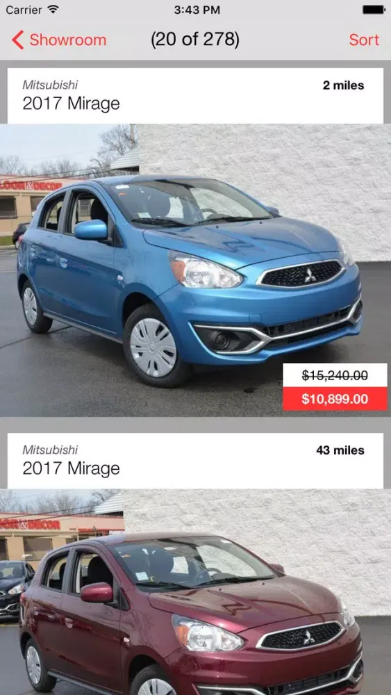 Captures d'écran de Continental Mitsubishi