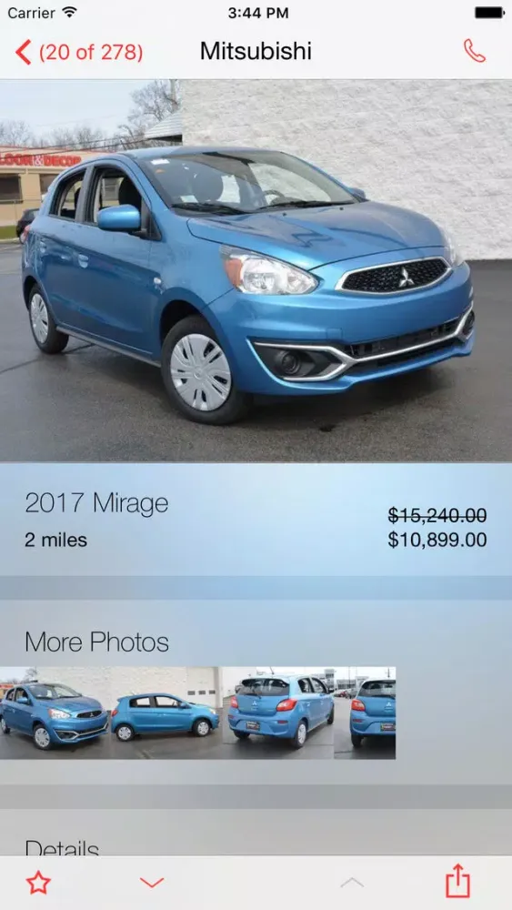 Captures d'écran de Continental Mitsubishi