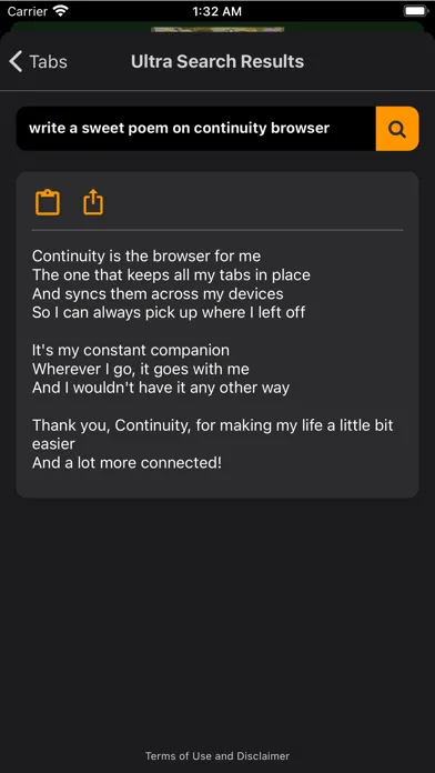 Continuity Browser应用截图