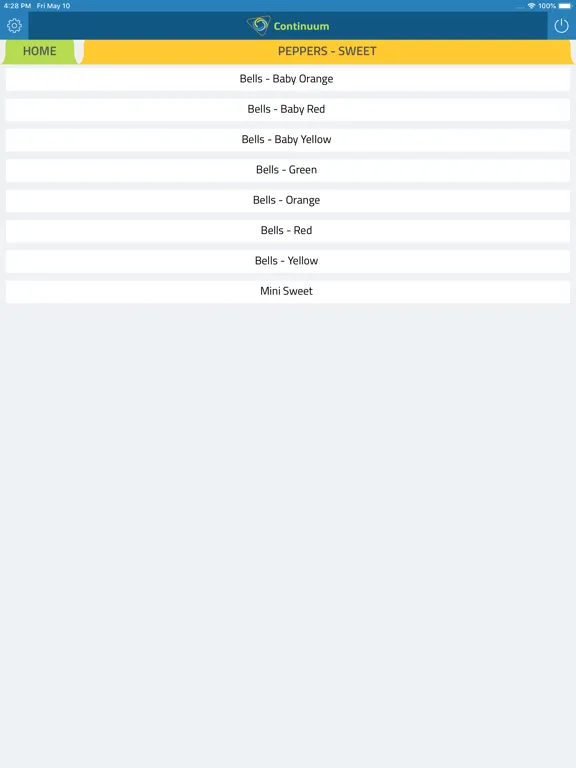 Continuum Quality Control iPad  Screenshots