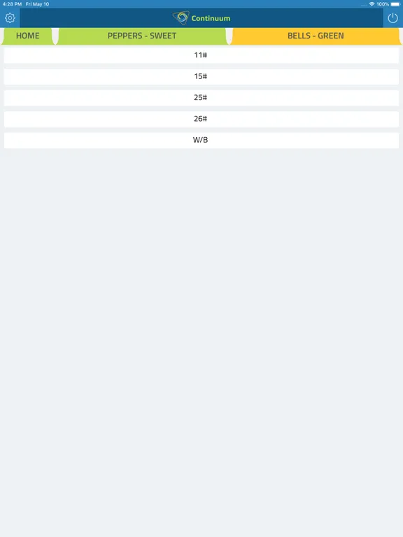 Continuum Quality Control iPad  Screenshots