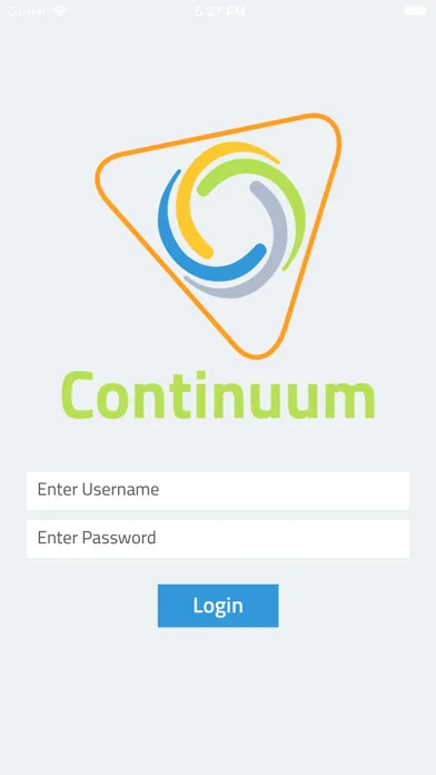 Continuum Quality Control Screenshots