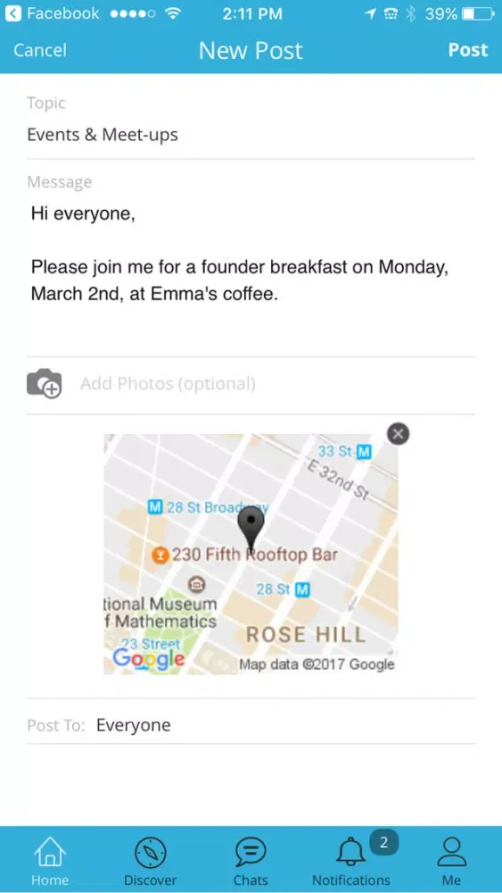 Captures d'écran de NY Tech Connect
