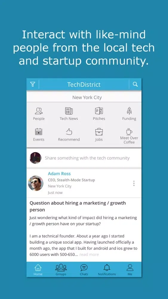 Capturas de pantalla de TechDistrict