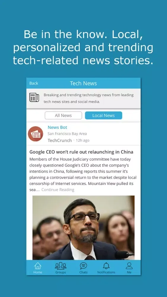Capturas de pantalla de TechDistrict