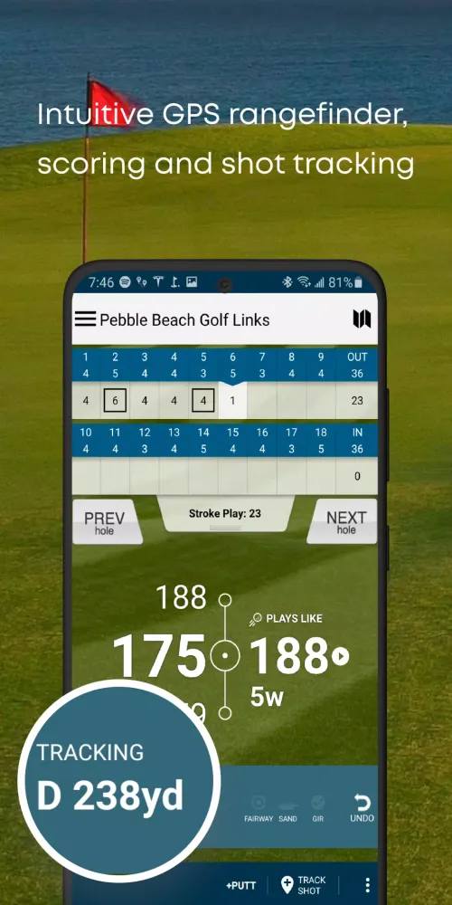 Golf Pad Screenshots