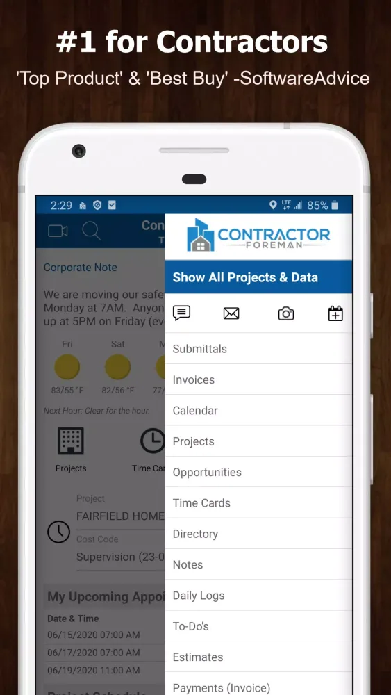 Contractor Foreman應用截圖