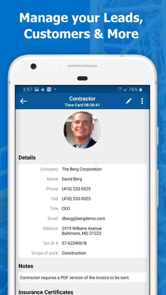 Contractor Foreman應用截圖
