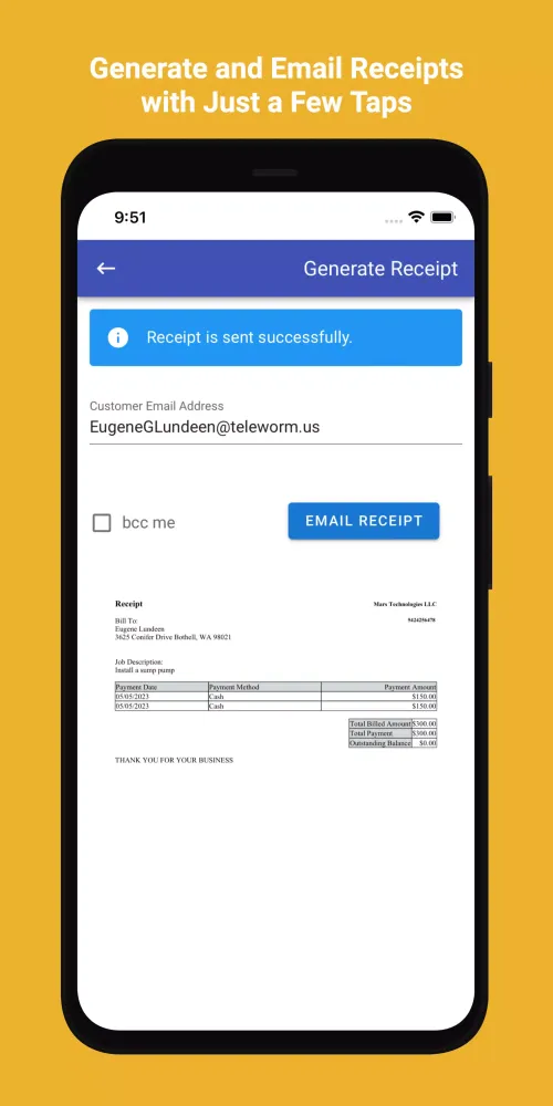 Capturas de tela do Contractor Pro App