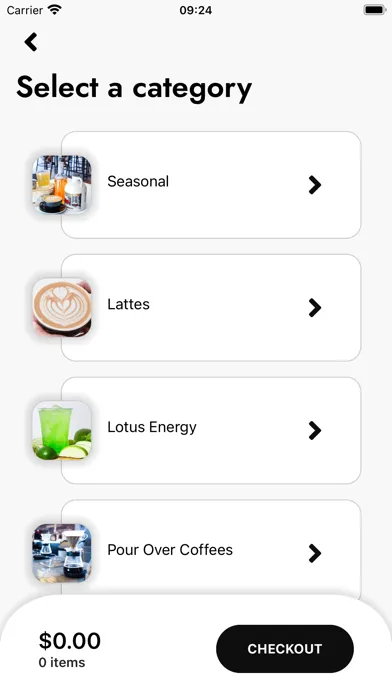 Capturas de tela do Contrast Coffee