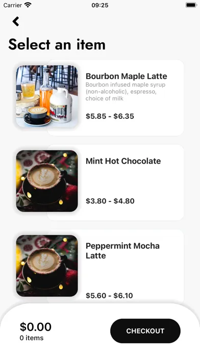 Capturas de tela do Contrast Coffee