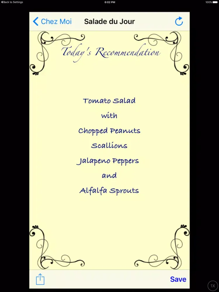Скриншоты Chez Moi - Ideas for Lunch iPad 