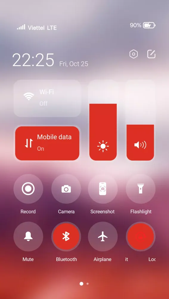 Mi Control Center स्क्रीनशॉट