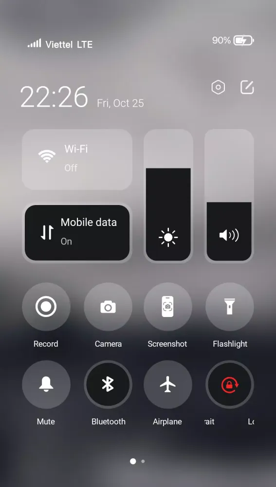 Mi Control Center स्क्रीनशॉट