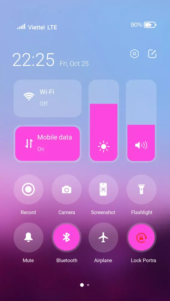 Mi Control Center स्क्रीनशॉट