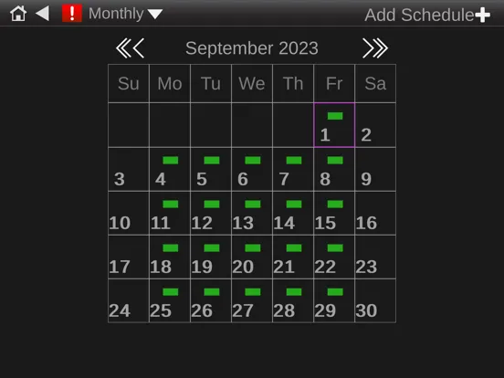 Equipment Touch iPad  Screenshots