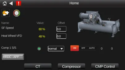 Equipment Touch Screenshots