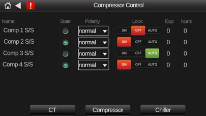 Equipment Touch Screenshots