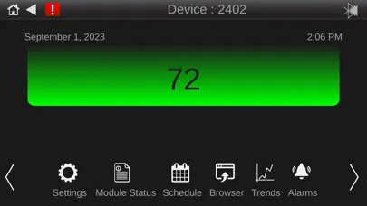 Equipment Touch Screenshots