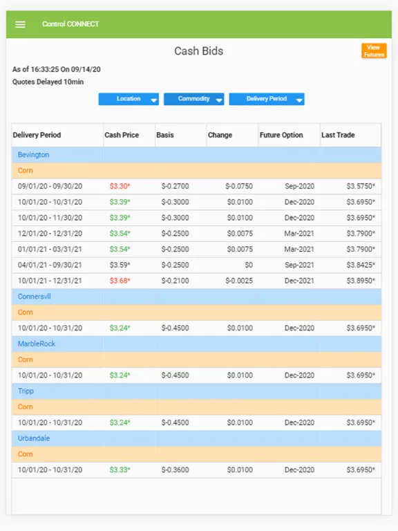 CONNECT Control Systems iPad  스크린샷