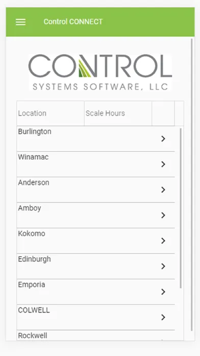 CONNECT Control Systems 스크린샷