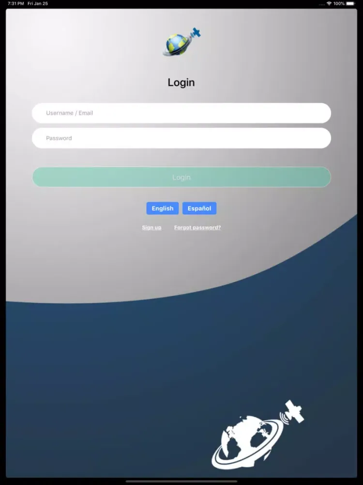Ảnh chụp màn hình của CIM Hour Log iPad 