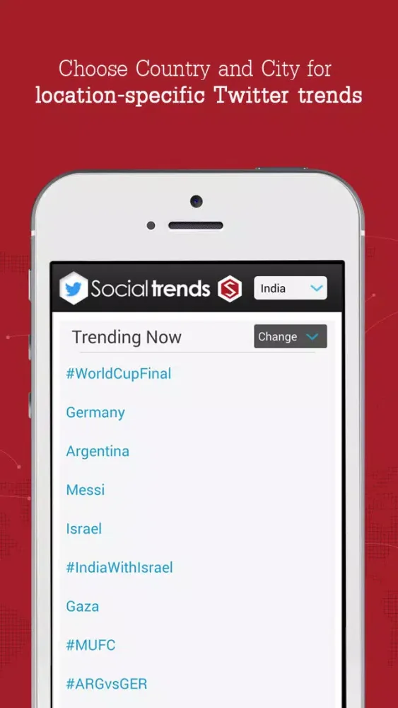 Скриншоты Social Trends