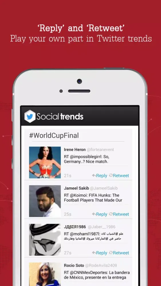 Скриншоты Social Trends