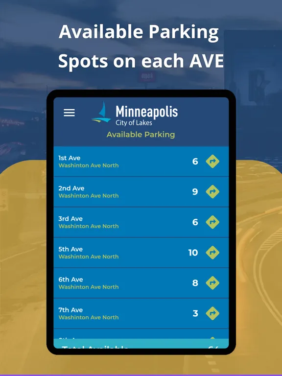 Screenshot di ParkSmart MPLS iPad 