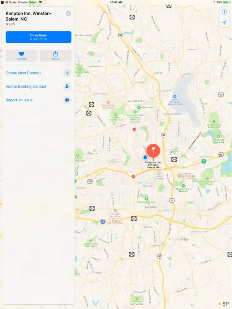 صور VR Guide: Winston-Salem iPad 