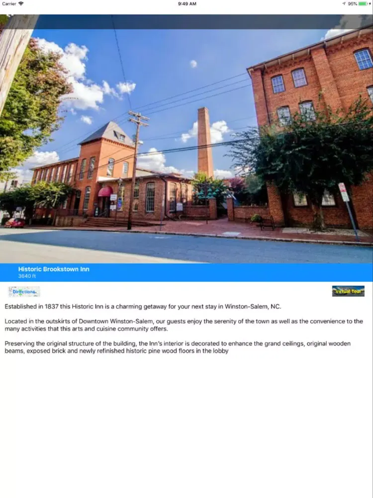 صور VR Guide: Winston-Salem iPad 