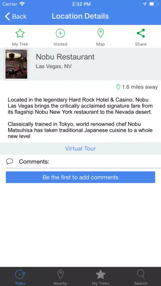 Zrzuty ekranu Conventional VR Guide to Vegas