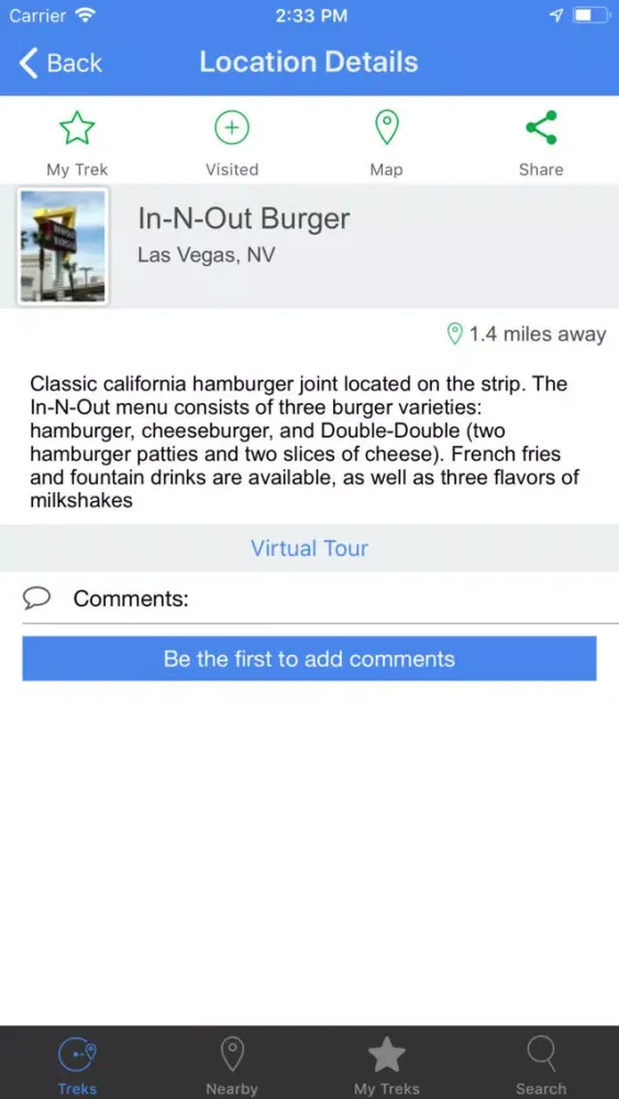 Zrzuty ekranu Conventional VR Guide to Vegas