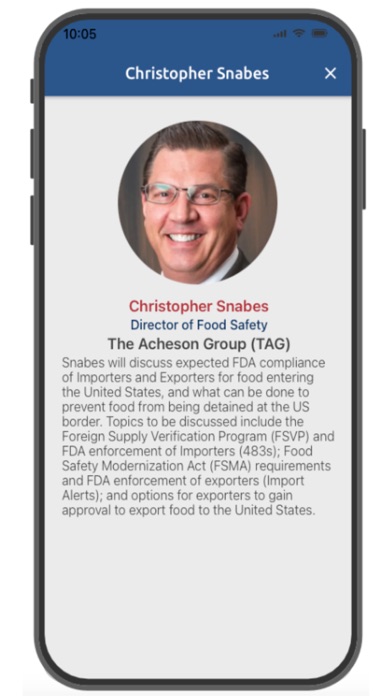 AFI Convention App Screenshots