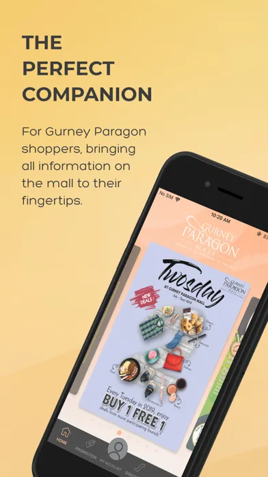 Gurney Paragon Mall 스크린샷