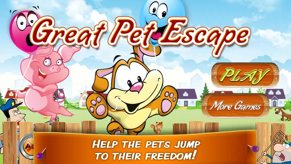 Great Pet Escape – Help the happy pets jump to freedom! سکرین شاٹس