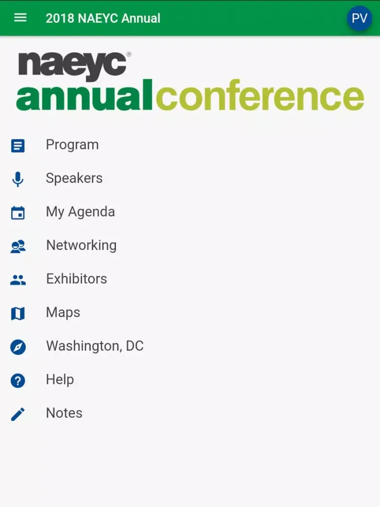NAEYC 2018 Annual Conference iPad  スクリーンショット