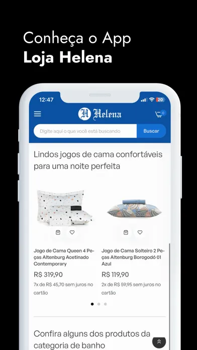 Zrzuty ekranu Loja Helena - Compras Online