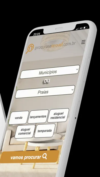 Capturas de tela do ProcuraseImovel