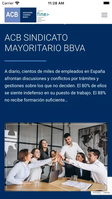ACB-SBBVA Screenshots
