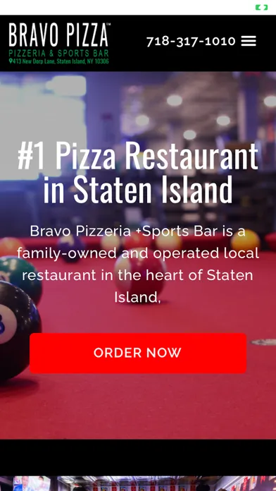 Скриншоты Bravo Pizza - Sports Bar